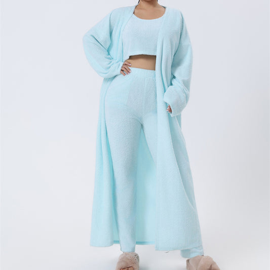 3 Piece Lounge Set, Winter Pajama