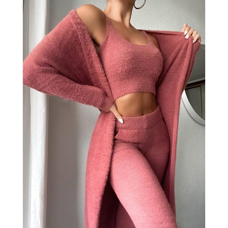 3 Piece Lounge Set, Winter Pajama