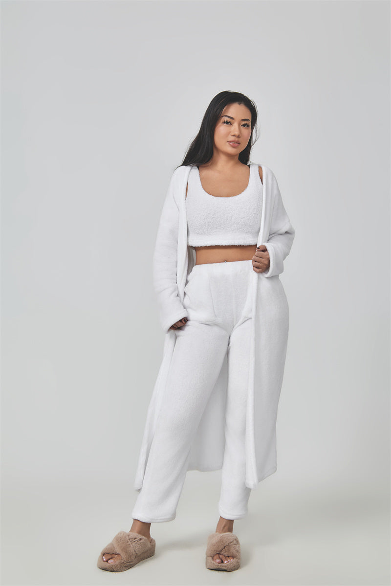 3 Piece Lounge Set, Winter Pajama